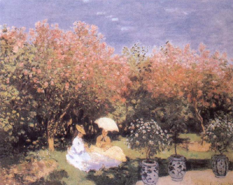 Claude Monet The Garden Spain oil painting art